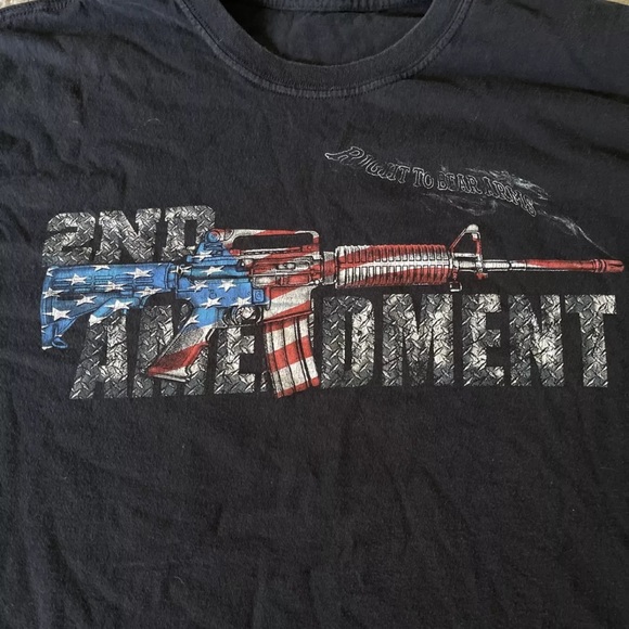 2nd Amendment T-shirt Men’s XL Black - Picture 3 of 6